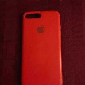 Apple phone case in red